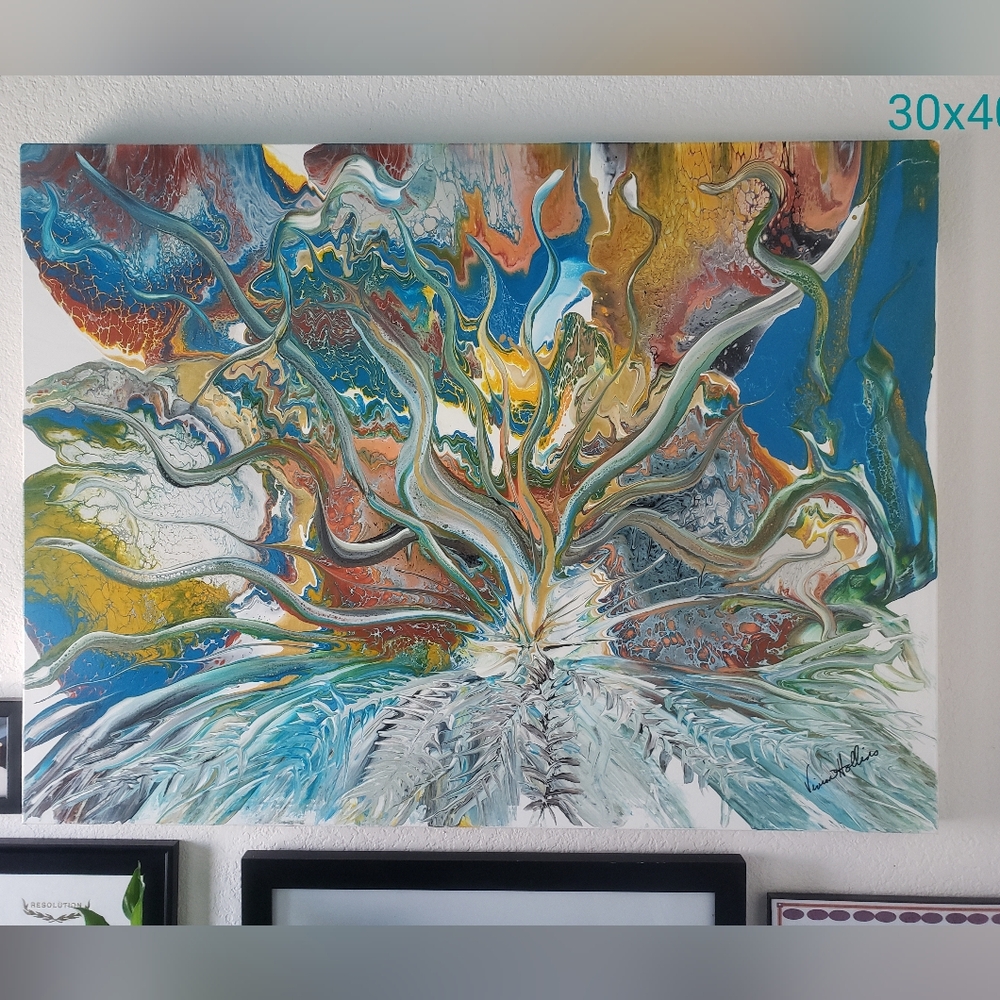 30x40 Original Acrylic Oil Painting
